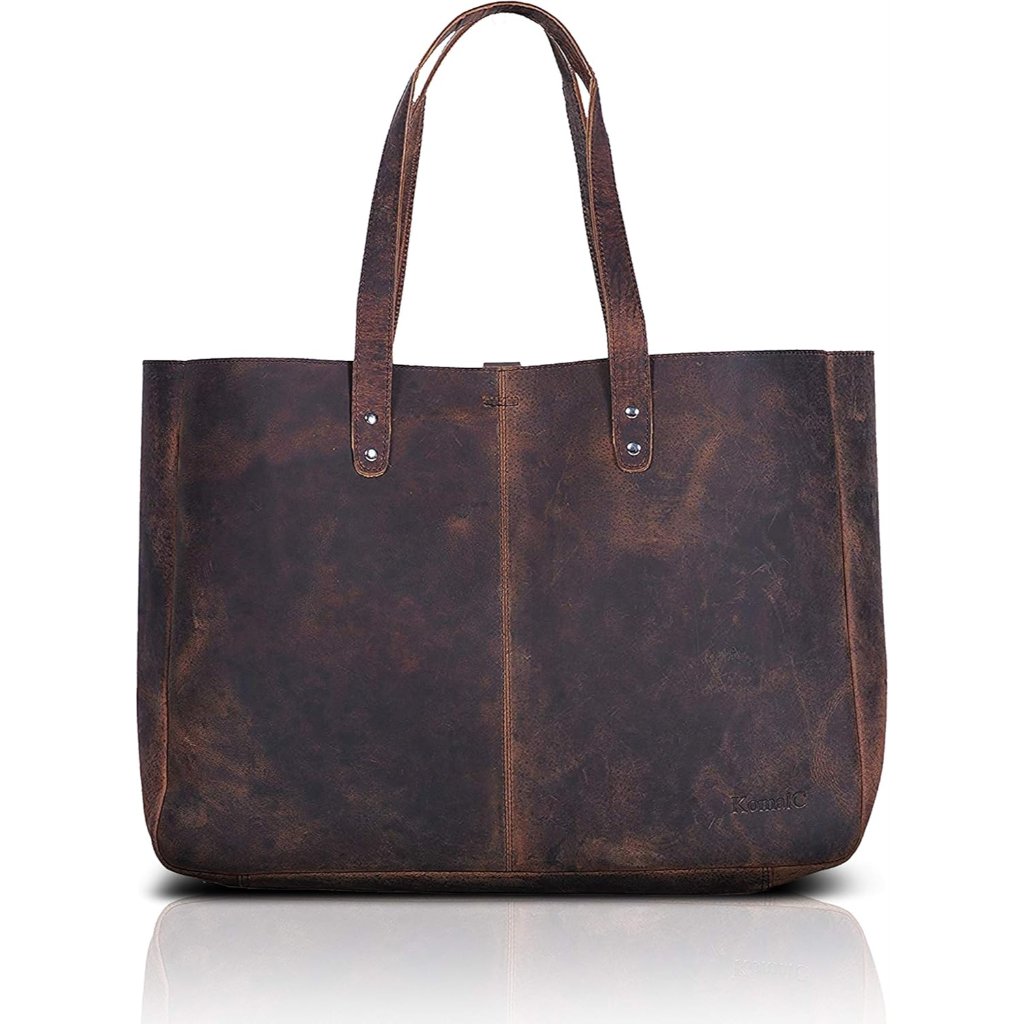 Leather Tote Bag For Women Purse Satchel Travel Bag Shopping Carry Messenger Mul
